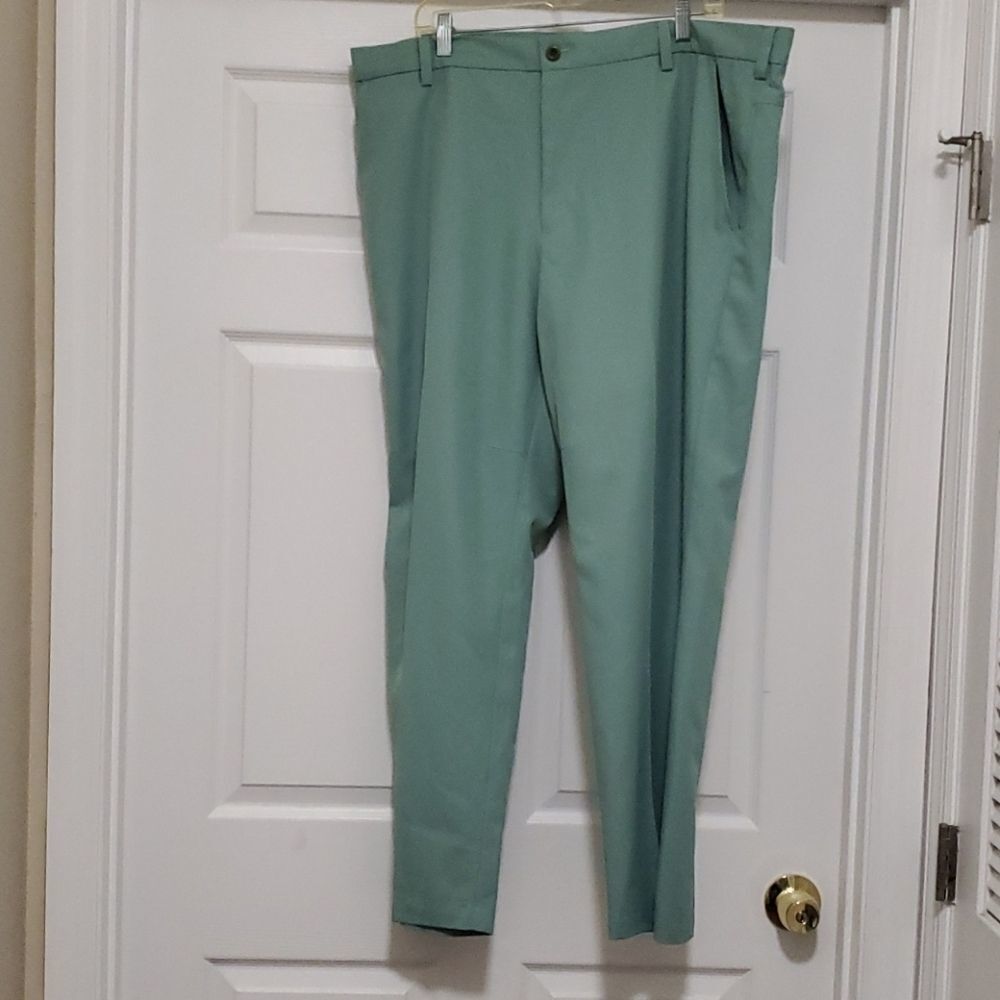  Izod green men golf pants